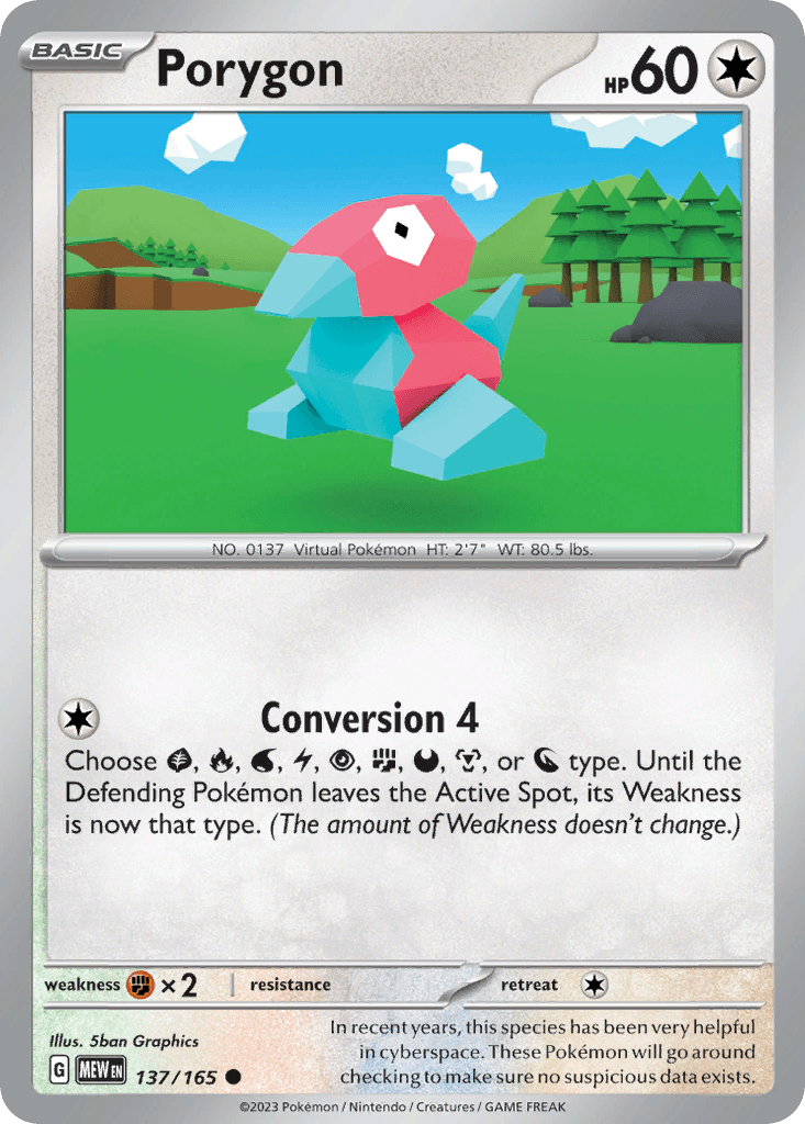 Porygon SV3PT5-137