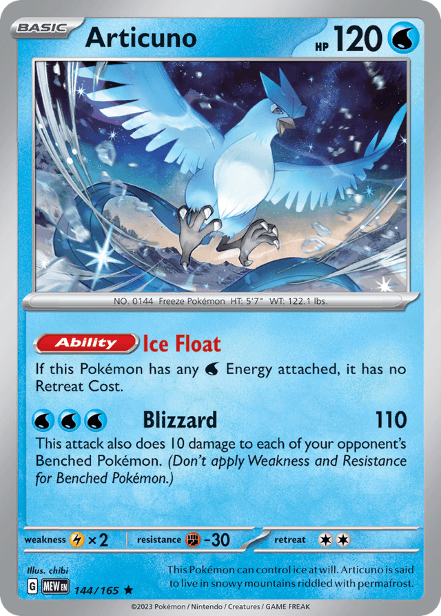 Articuno SV3PT5-144