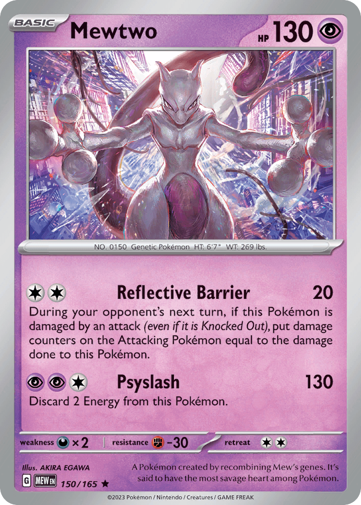 Mewtwo SV3PT5-150