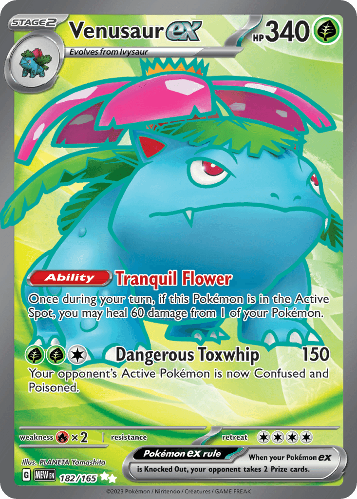 Venusaur ex SV3PT5-182