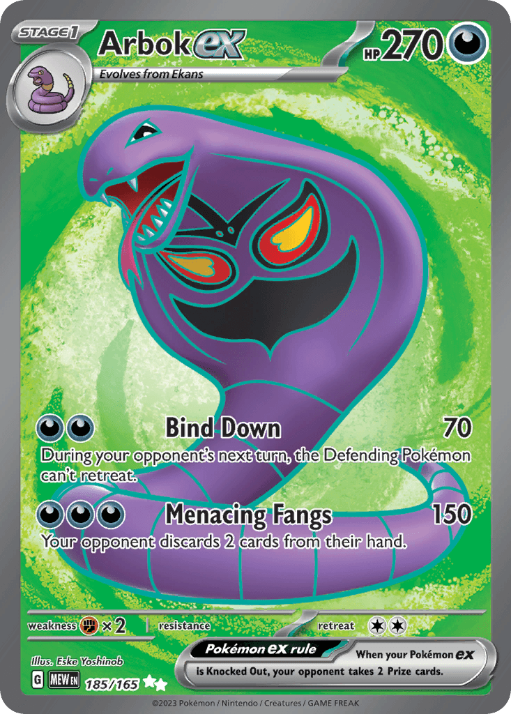 Arbok ex SV3PT5-185