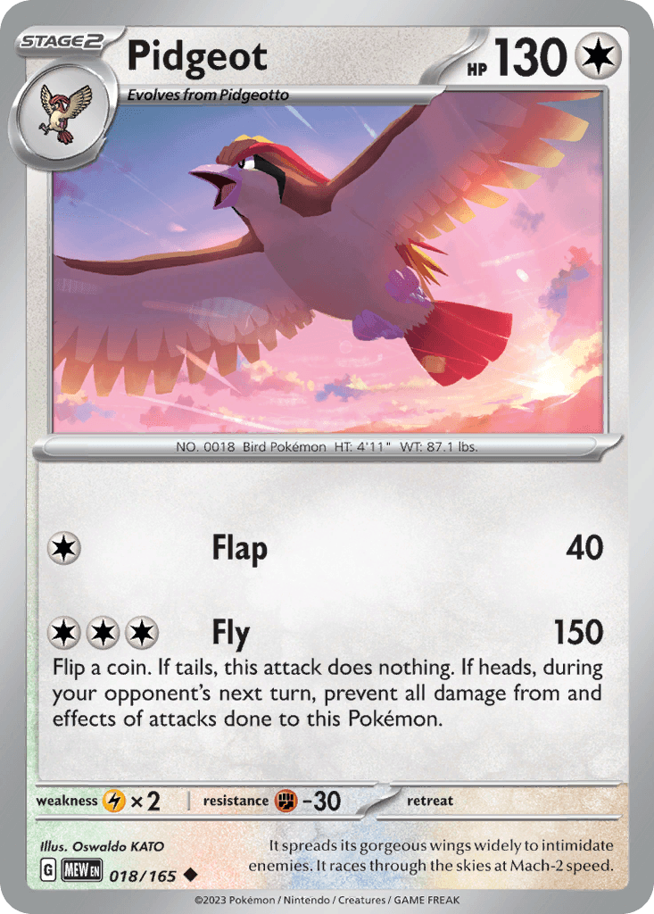 Pidgeot SV3PT5-18