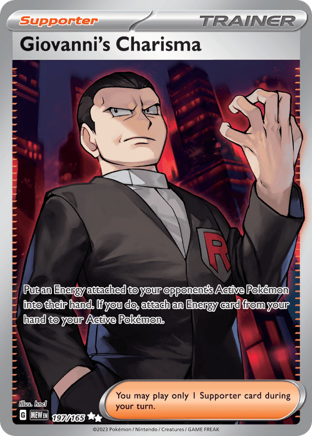 Giovanni's Charisma SV3PT5-197