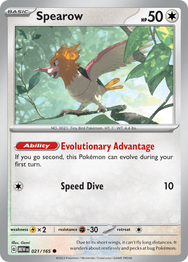 Spearow SV3PT5-21