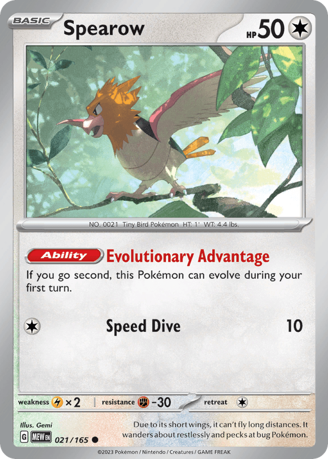 Spearow SV3PT5-21