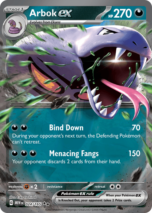 Arbok ex SV3PT5-24