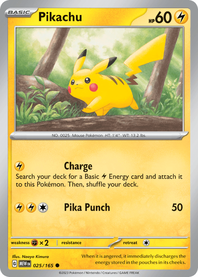 Pikachu SV3PT5-25