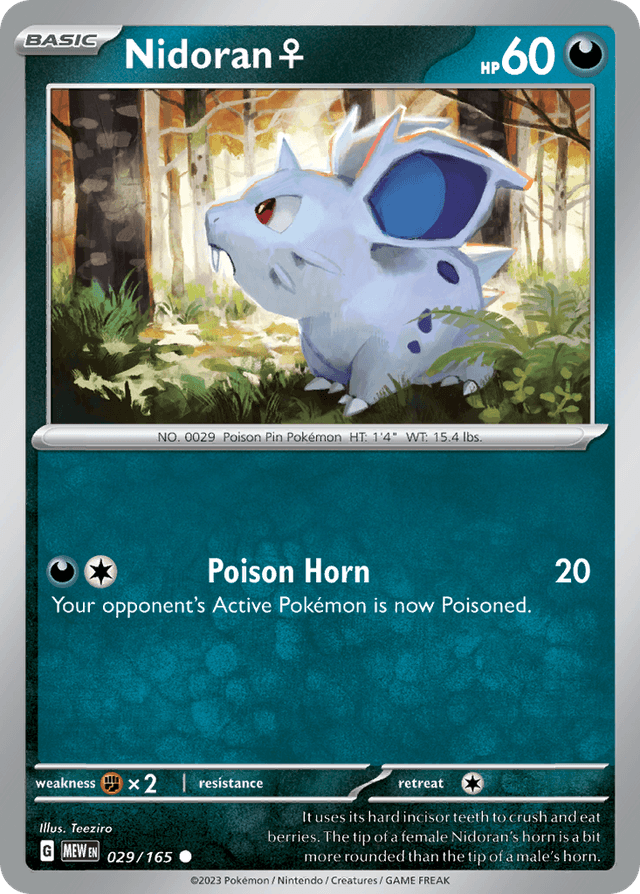 Nidoran ♀ SV3PT5-29