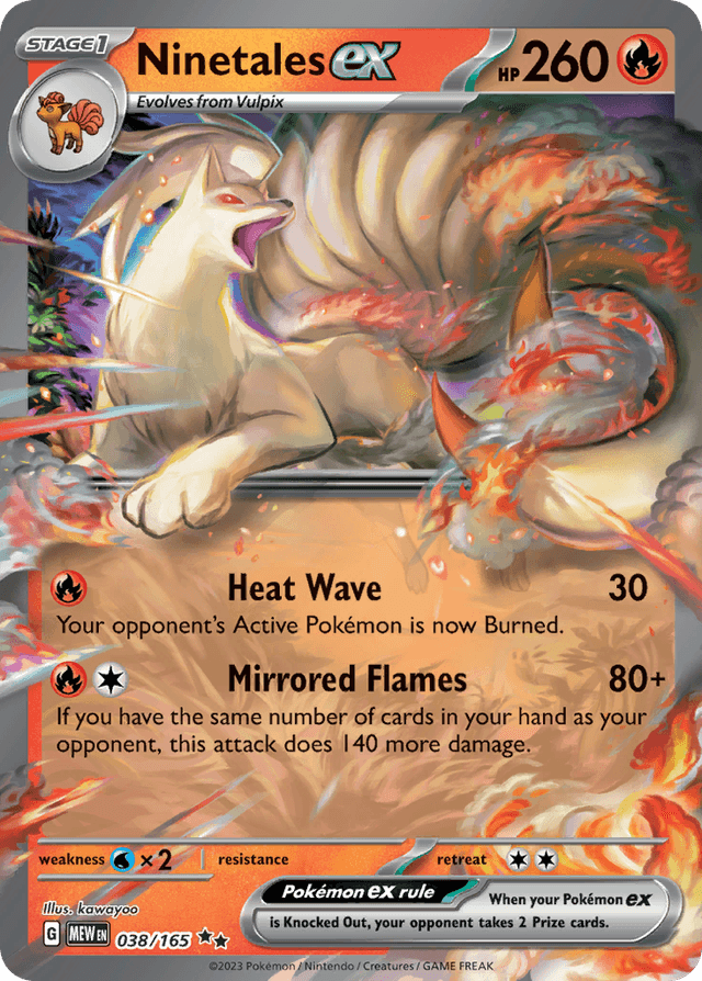 Ninetales ex SV3PT5-38