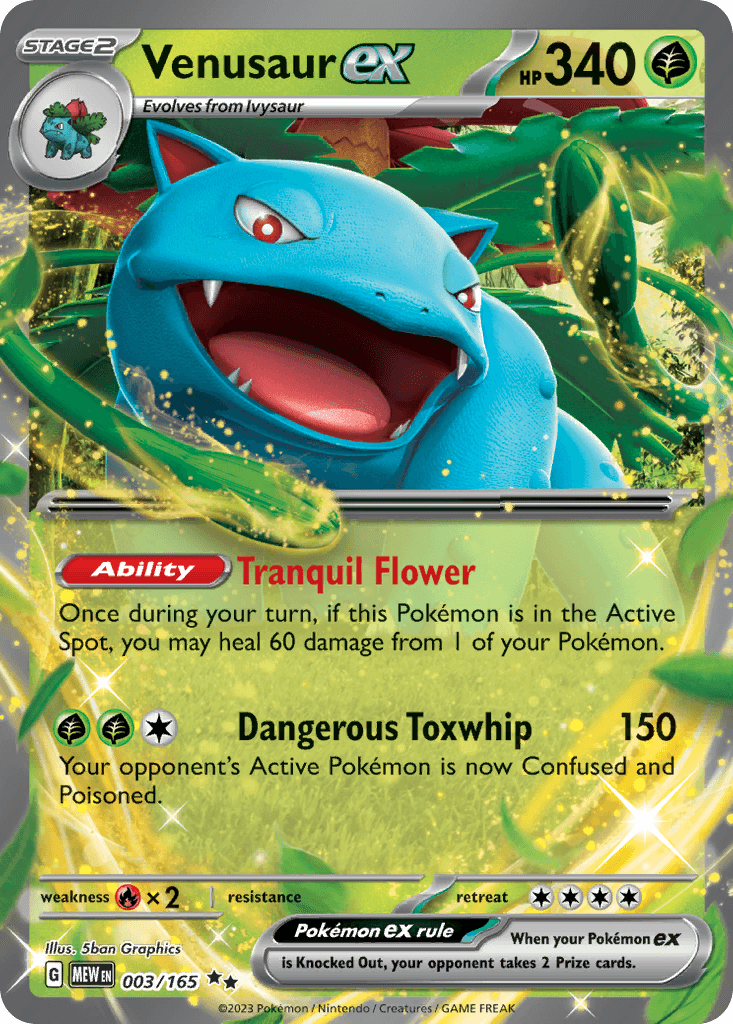 Venusaur ex SV3PT5-3