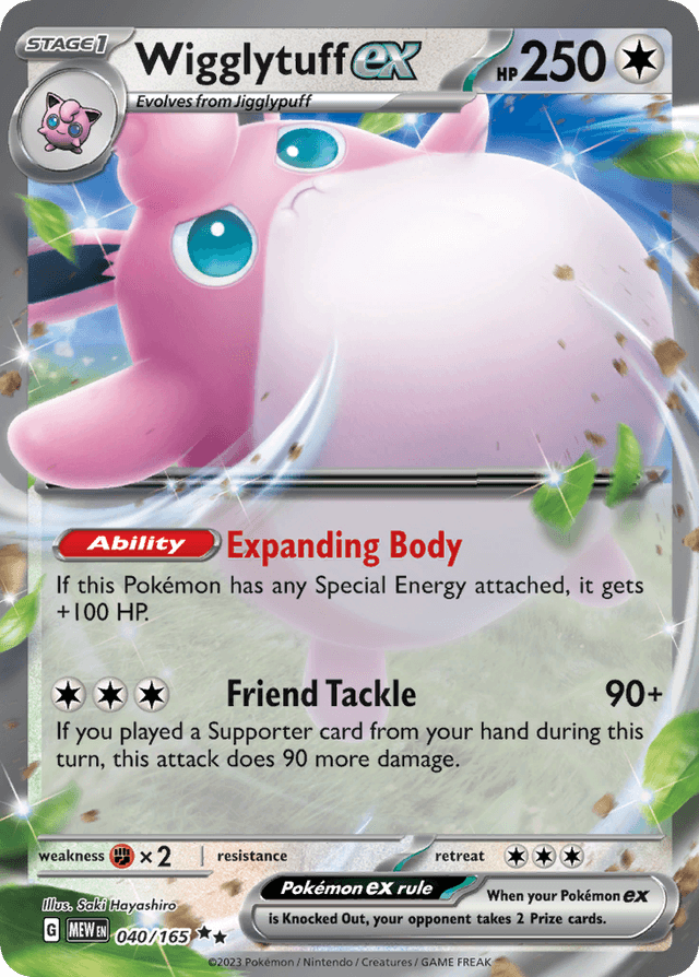 Wigglytuff ex SV3PT5-40
