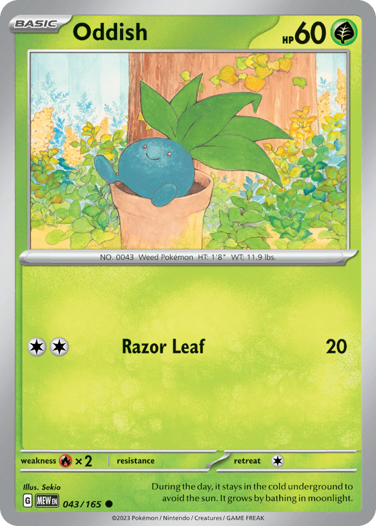 Oddish SV3PT5-43