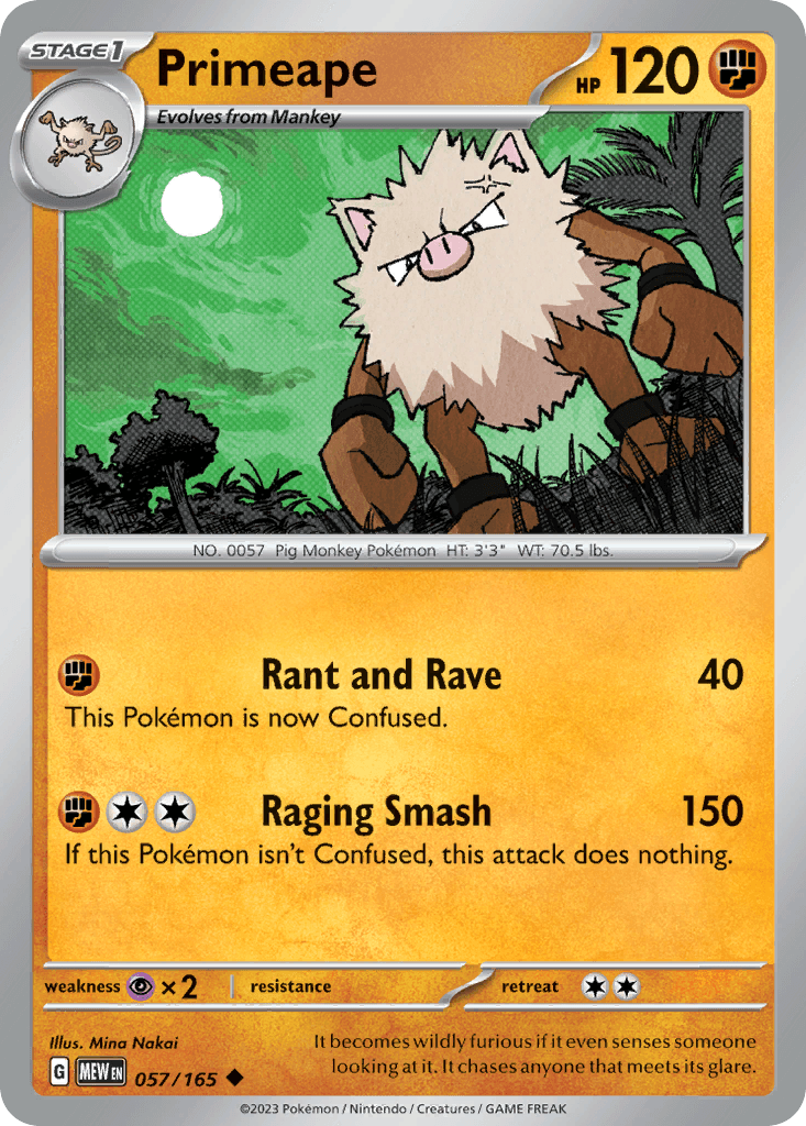 Primeape SV3PT5-57