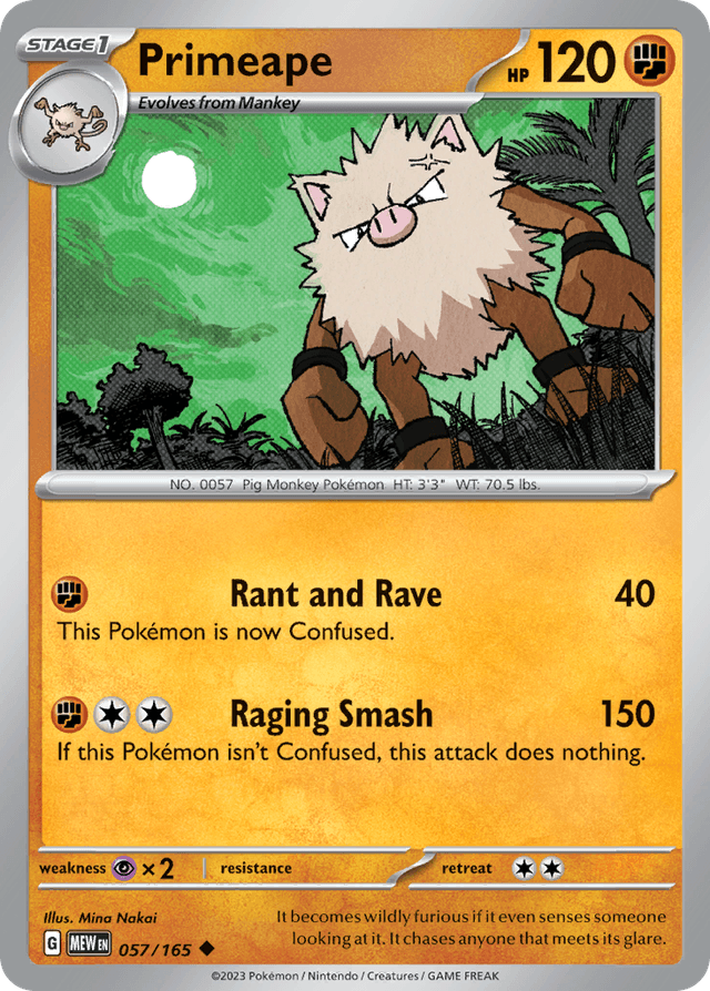 Primeape SV3PT5-57