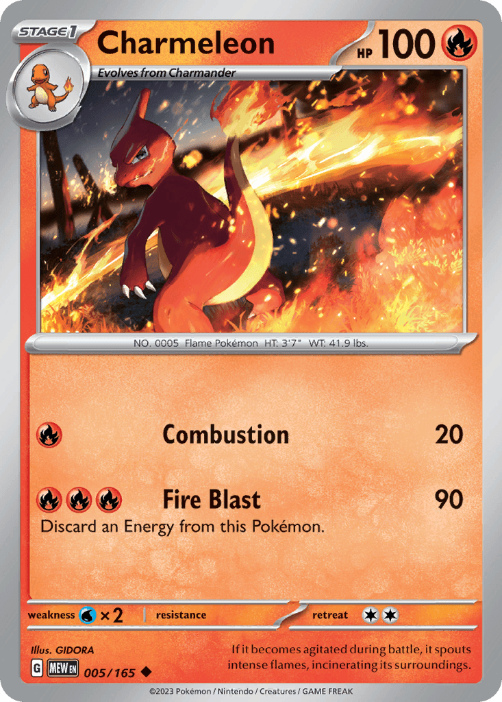Charmeleon SV3PT5-5