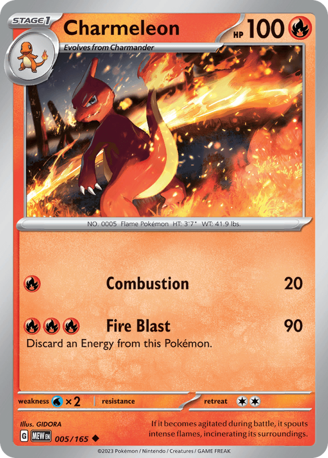 Charmeleon SV3PT5-5