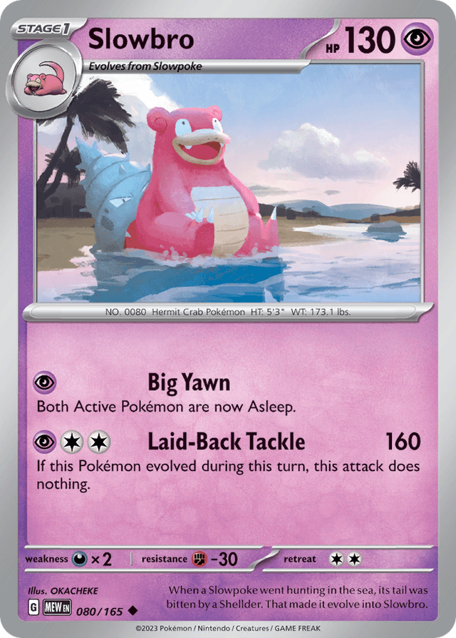 Slowbro SV3PT5-80