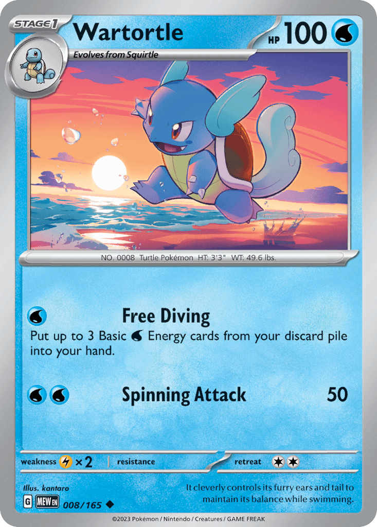 Wartortle SV3PT5-8