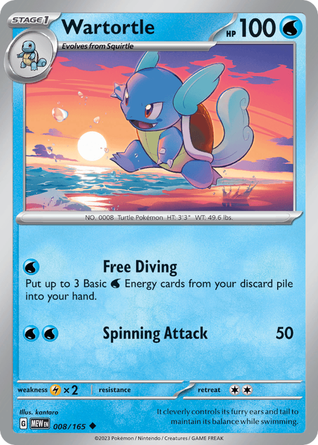Wartortle SV3PT5-8