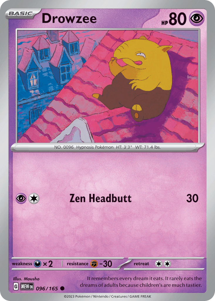 Drowzee SV3PT5-96