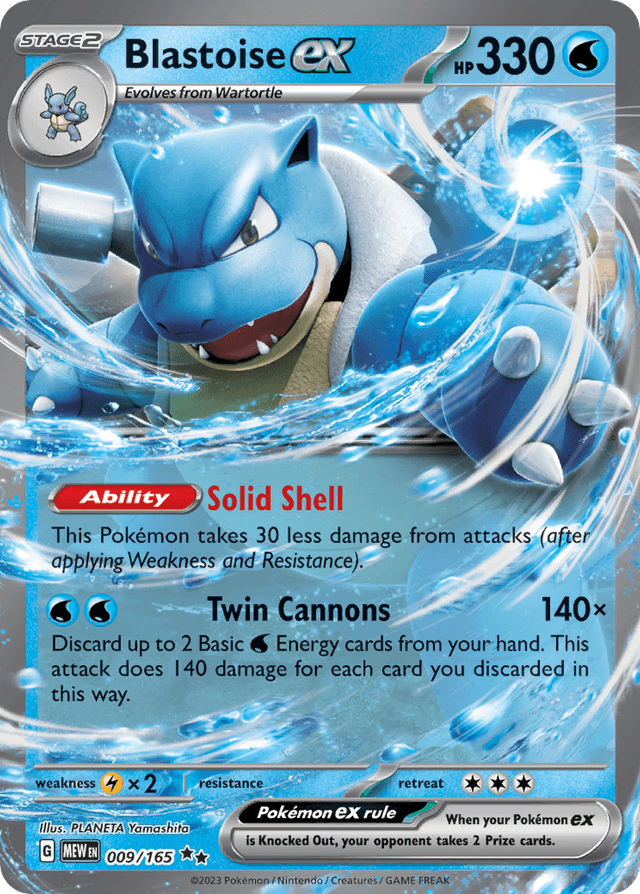 Blastoise ex SV3PT5-9