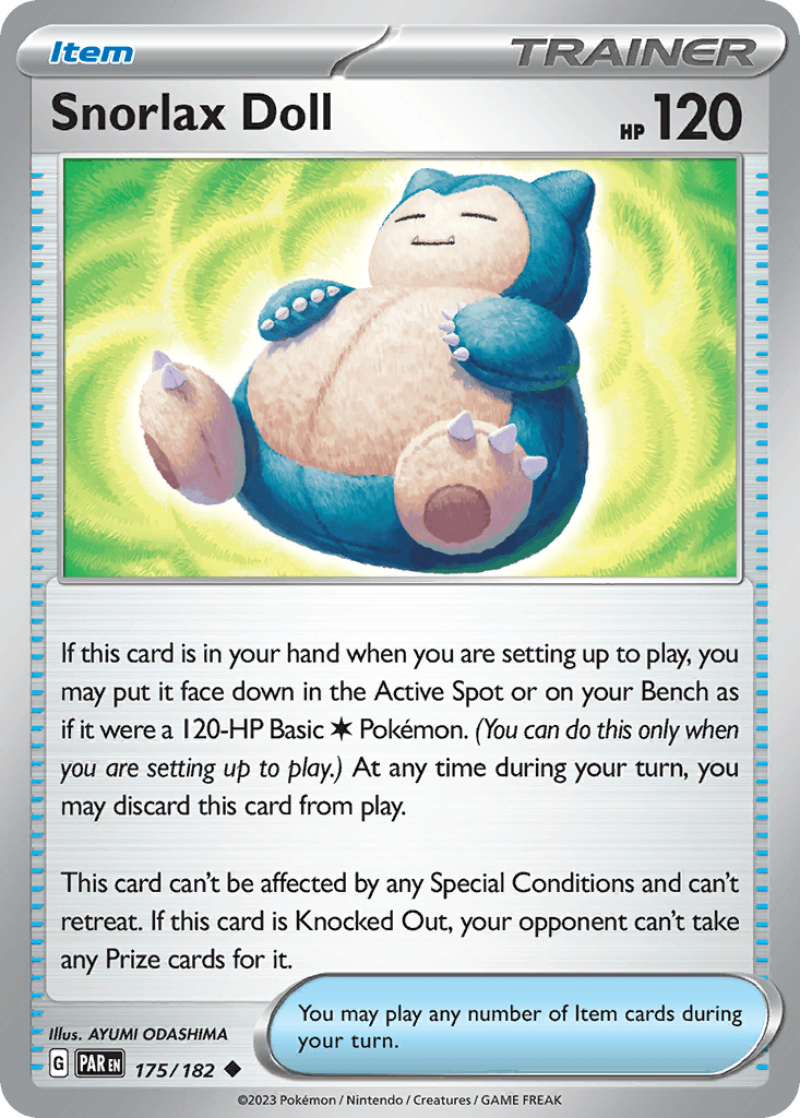 Snorlax Doll SV4-175