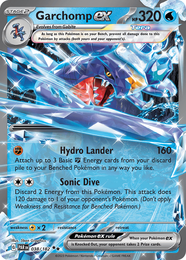 Garchomp ex SV4-38