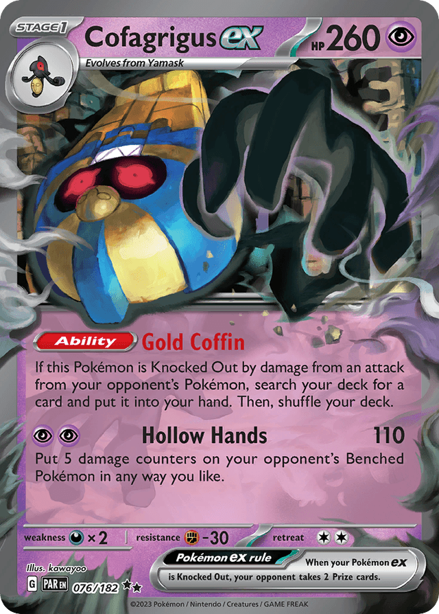 Cofagrigus ex SV4-76