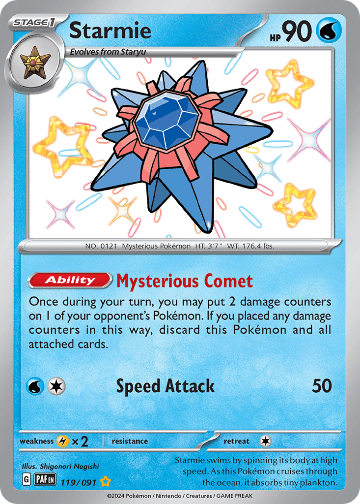 Starmie SV4PT5-119