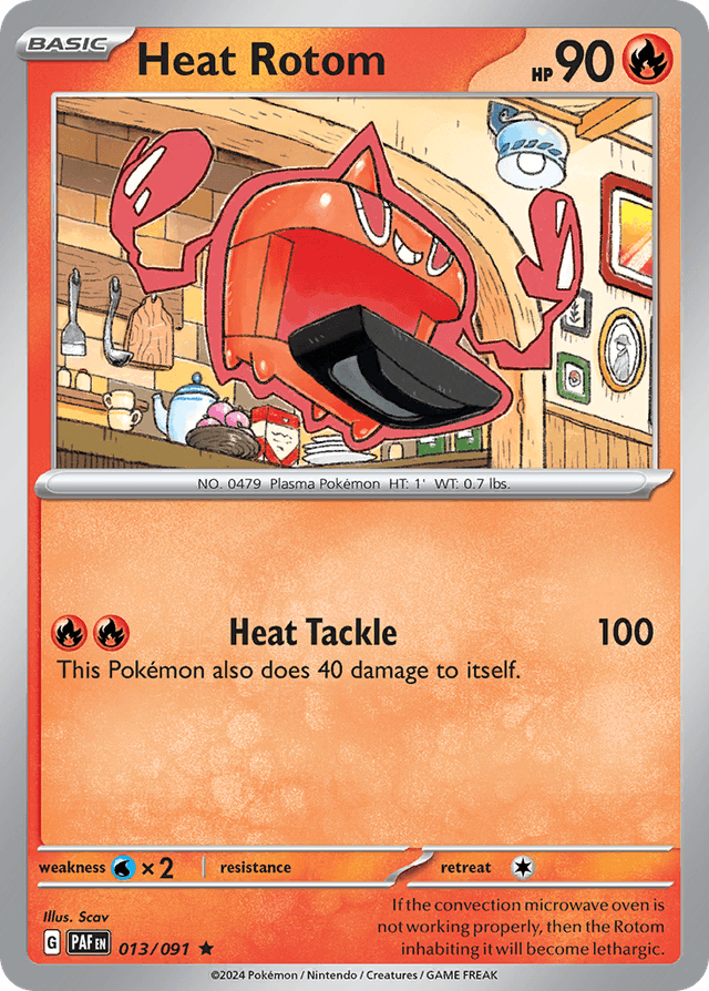 Heat Rotom SV4PT5-13