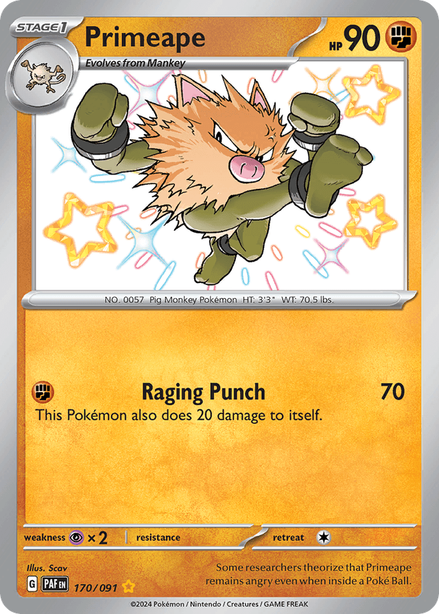 Primeape SV4PT5-170