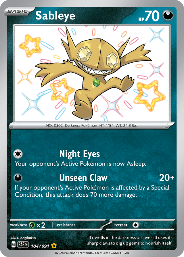 Sableye SV4PT5-184