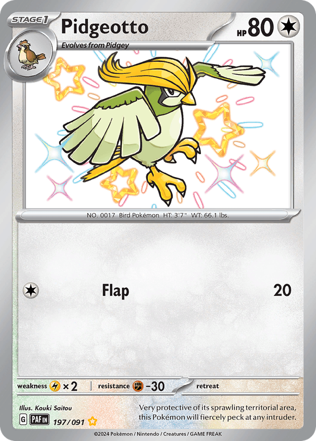 Pidgeotto SV4PT5-197