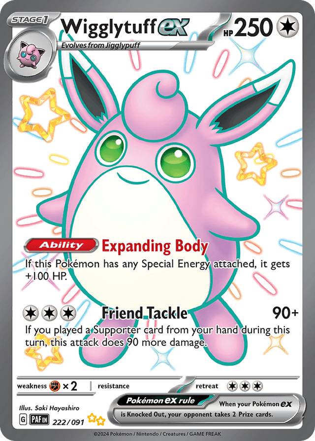 Wigglytuff ex SV4PT5-222