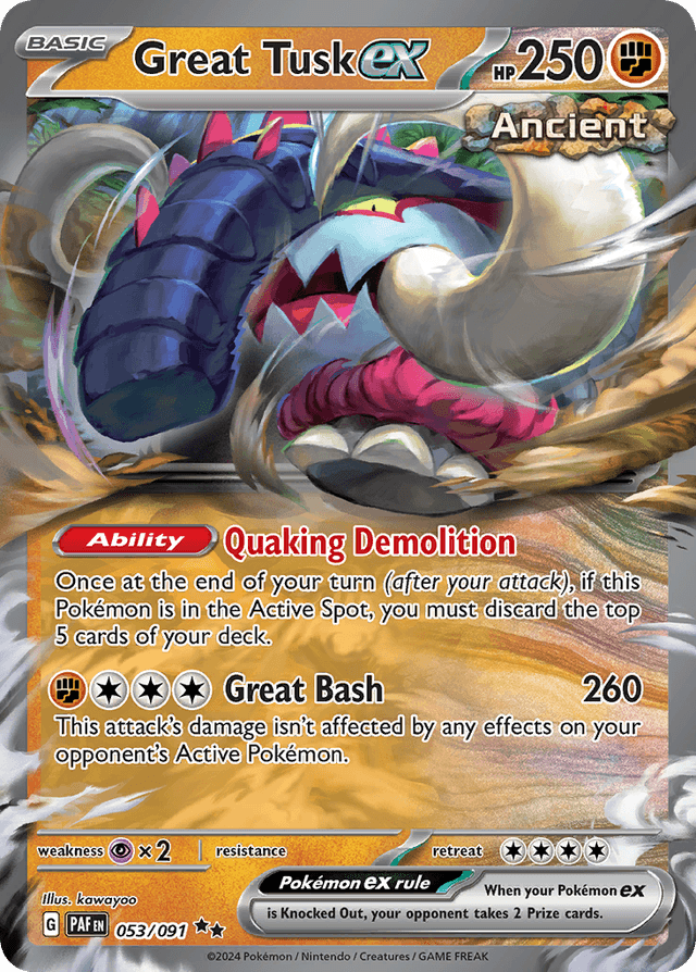 Great Tusk ex SV4PT5-53