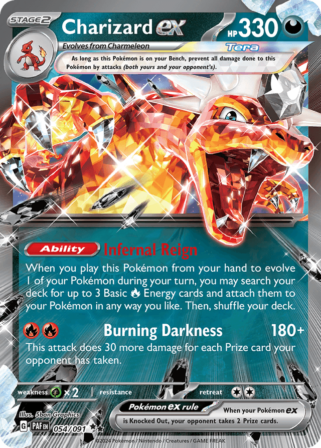 Charizard ex SV4PT5-54