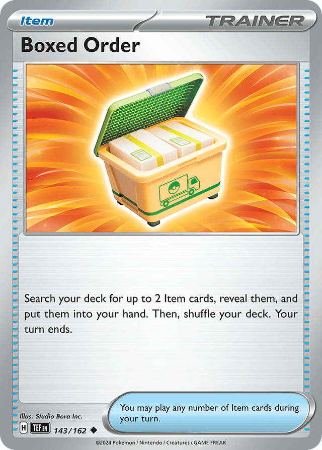 Boxed Order SV5-143