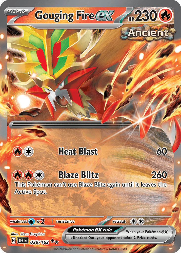 Gouging Fire ex SV5-38