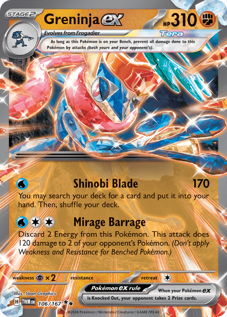 Greninja ex SV6-106
