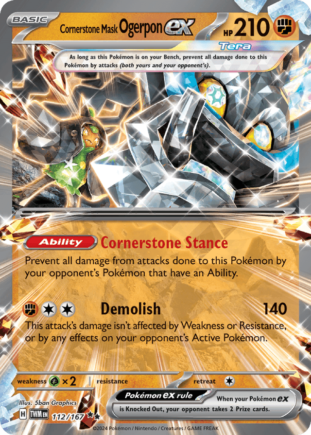 Cornerstone Mask Ogerpon ex SV6-112