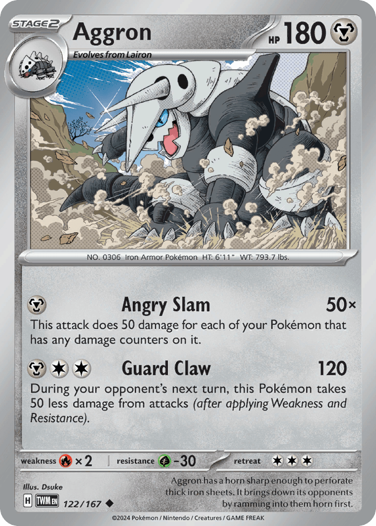 Aggron SV6-122