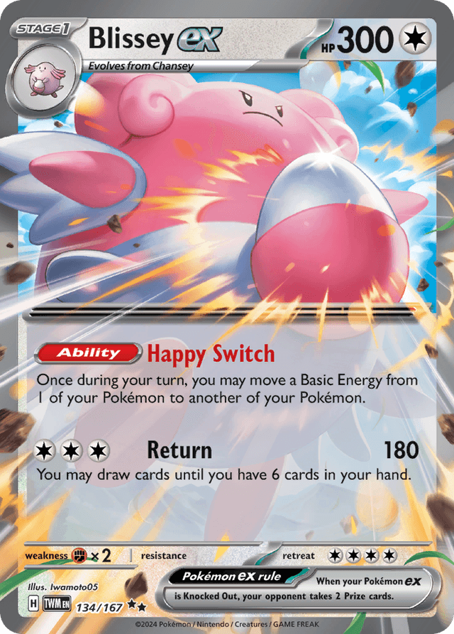 Blissey ex SV6-134