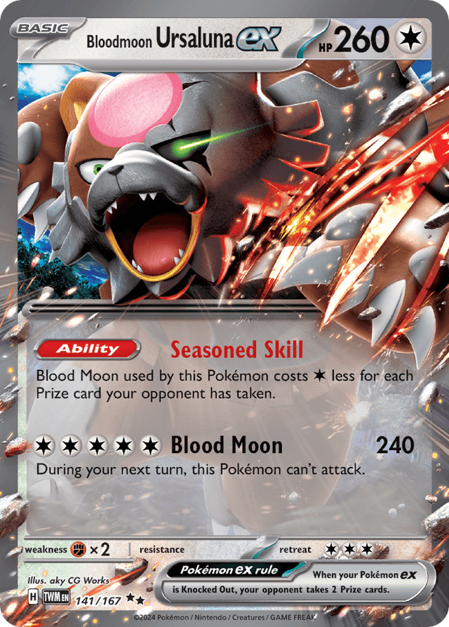 Bloodmoon Ursaluna ex SV6-141
