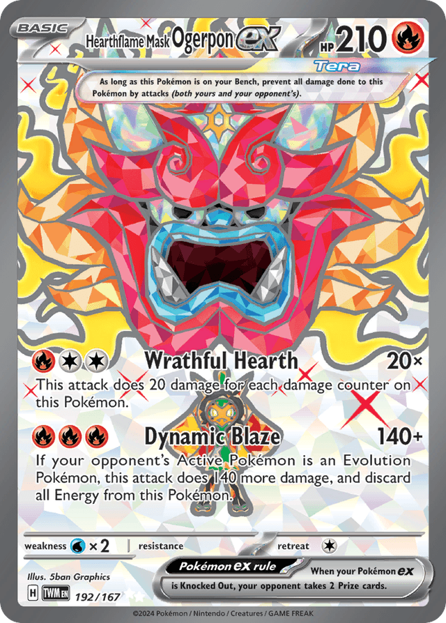 Hearthflame Mask Ogerpon ex SV6-192