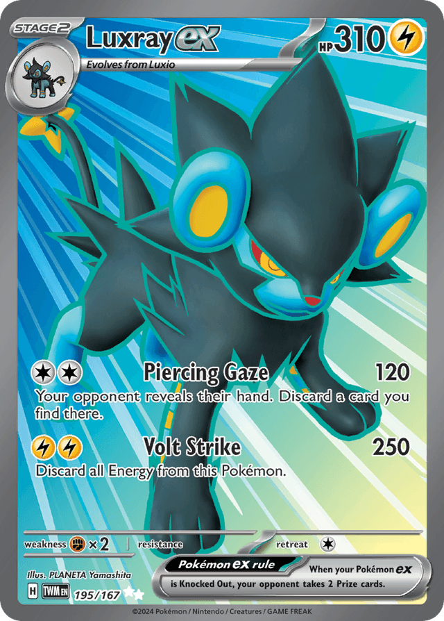 Luxray ex SV6-195