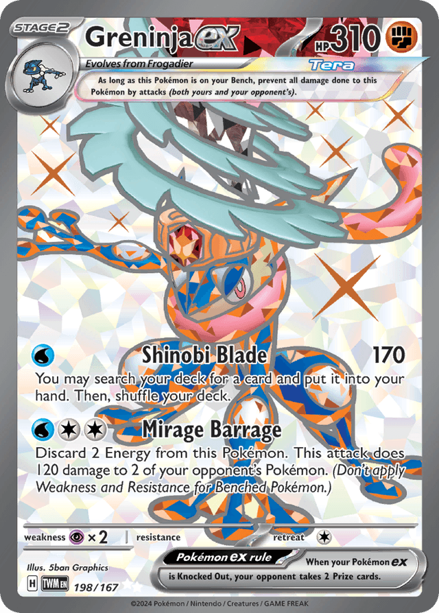 Greninja ex SV6-198