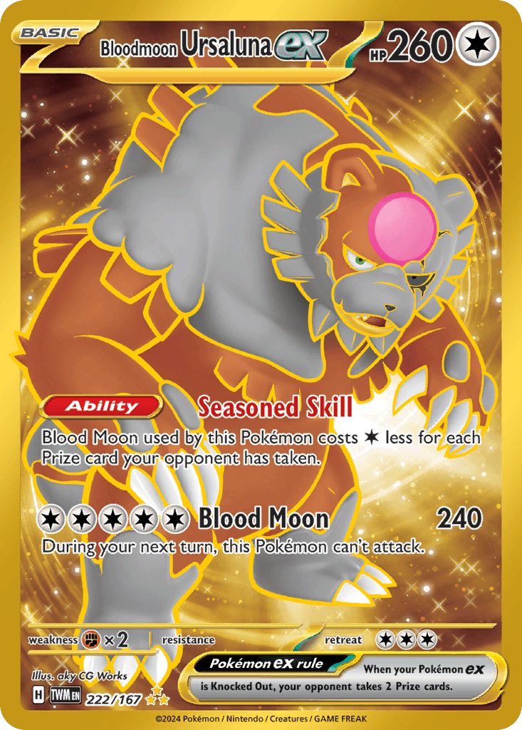 Bloodmoon Ursaluna ex SV6-222