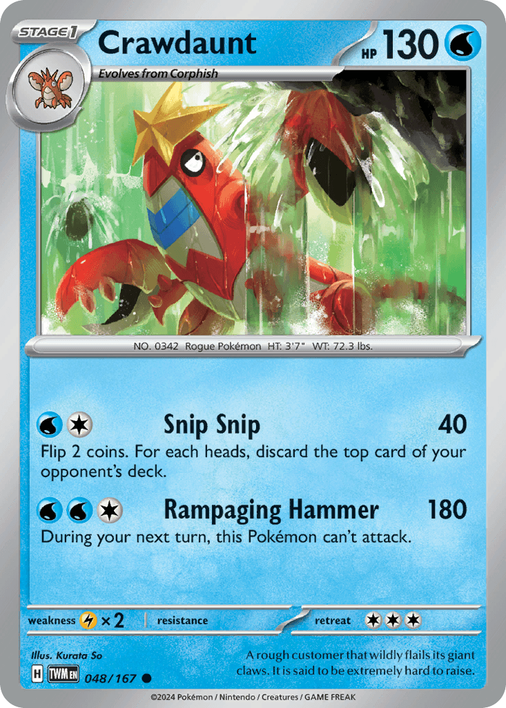 Crawdaunt SV6-48