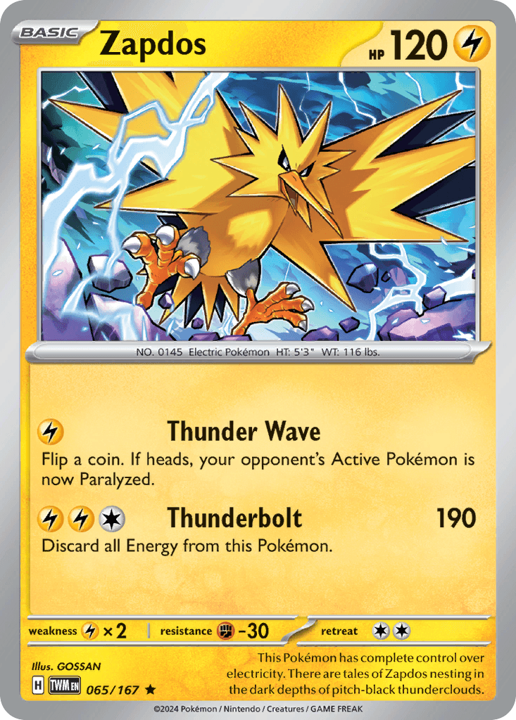 Zapdos SV6-65