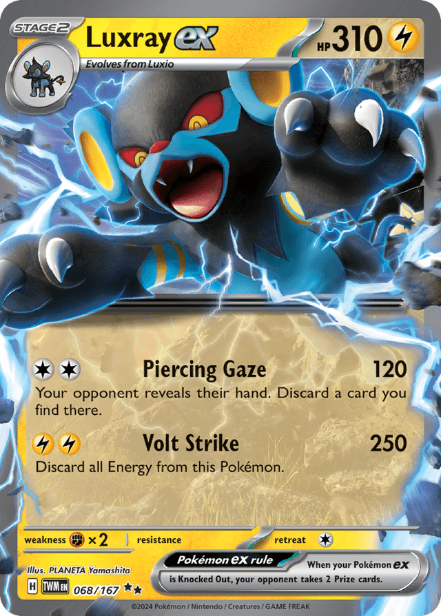 Luxray ex SV6-68